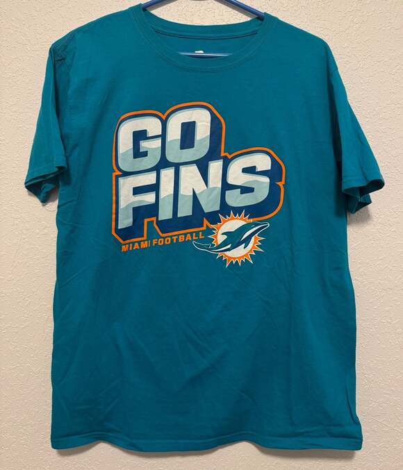 Fanatics Other - Fanatics Miami Dolphins 'Go Fins' Hometown Collection Graphic T-Shirt